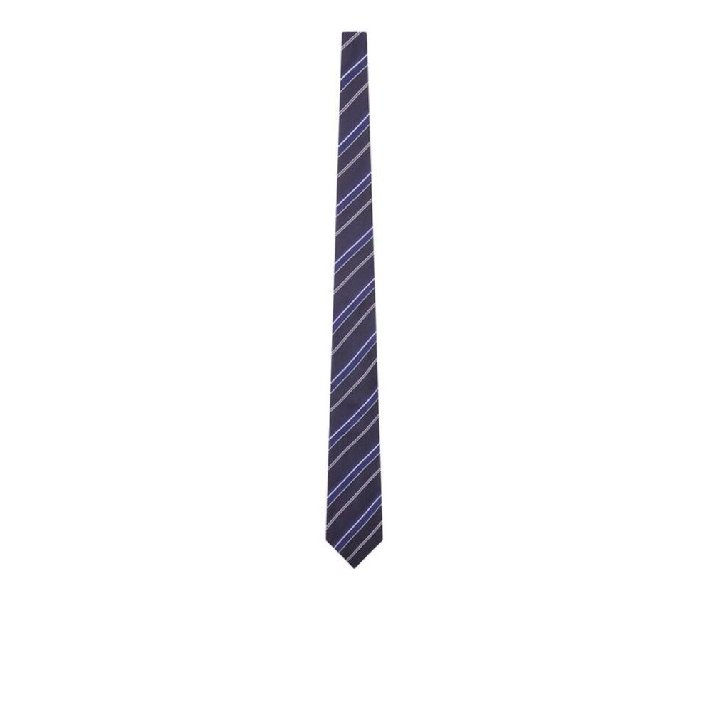 Tom Ford Men Silk Tie With Diagonal Stripes
